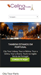Mobile Screenshot of celina-tours-paris.com